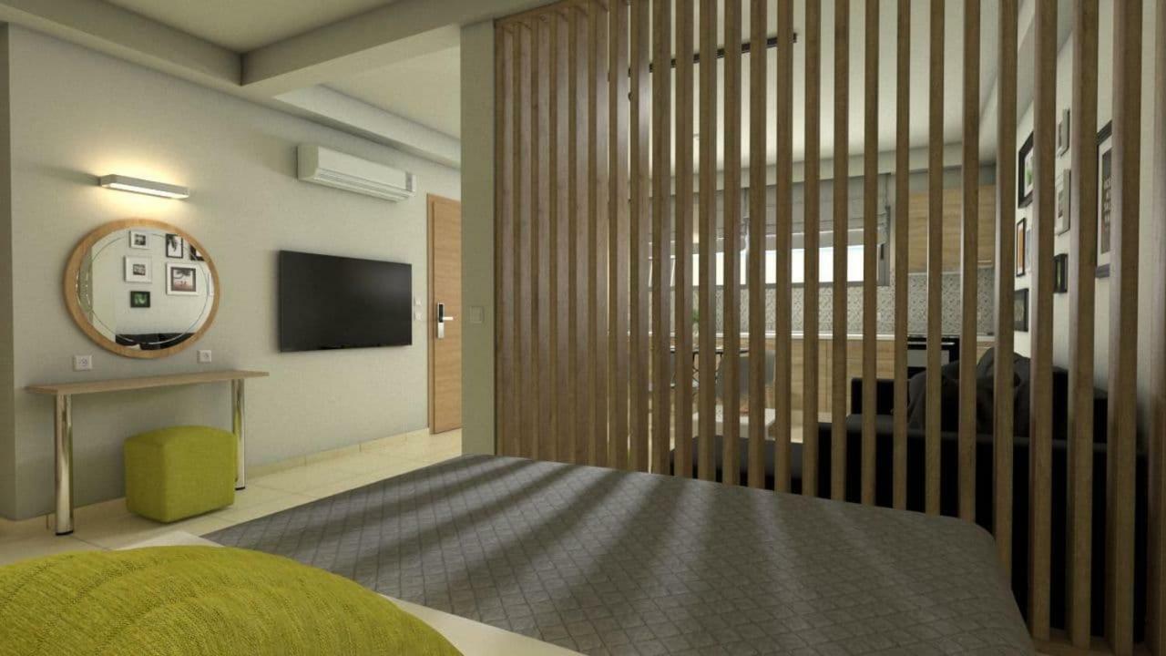Green - Comfy Center Rodos Asgourou Zewnętrze zdjęcie